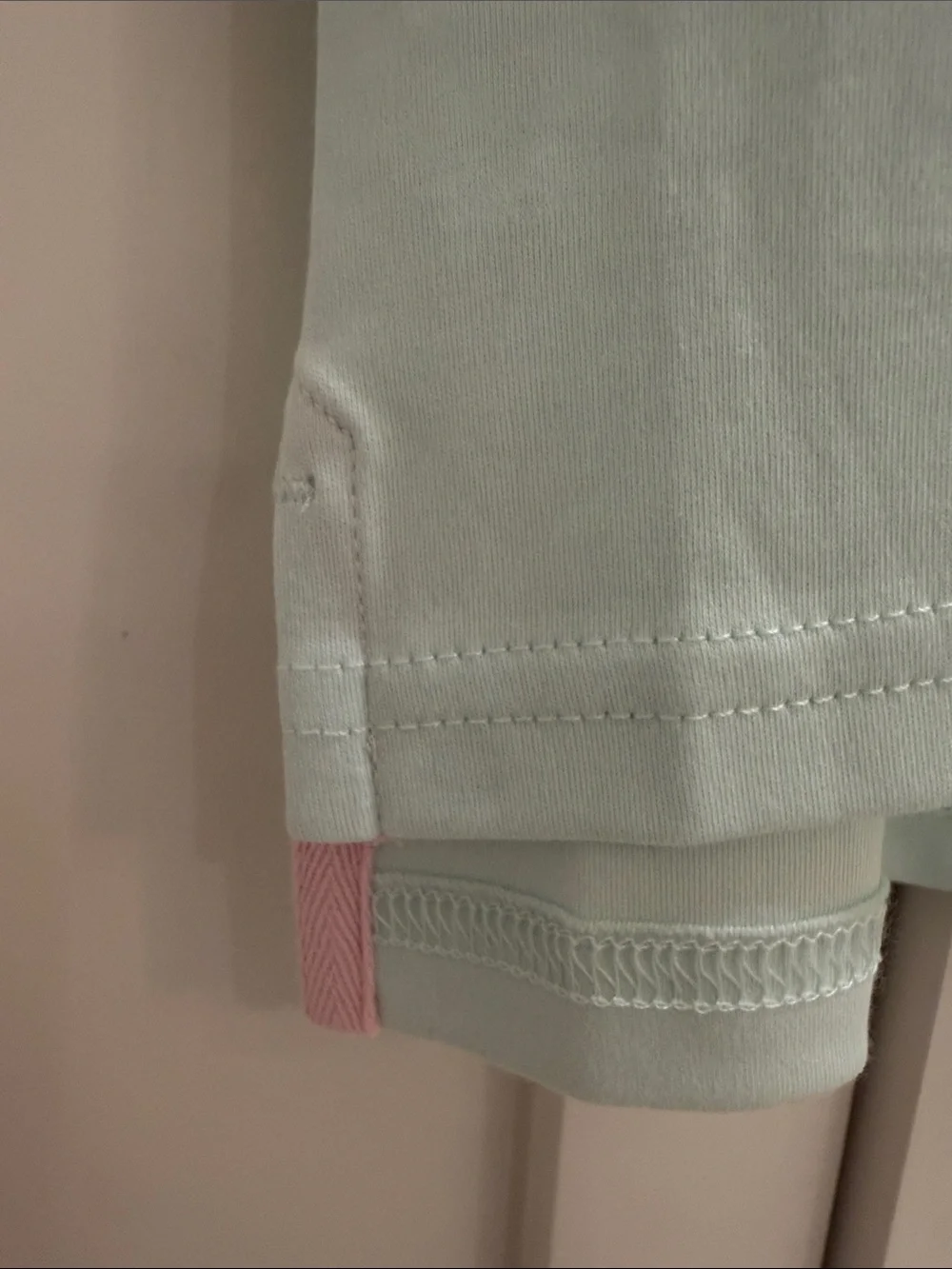 TBBC Prim & Proper Short Sleeve Polo in Sea Island Seafoam 3T NWT